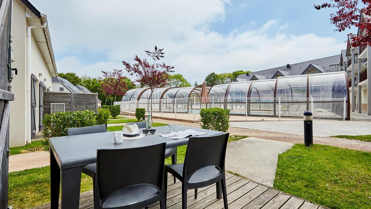 Vacancéole - Le Domaine de la Corniche - Deauville Sud Auberville Exterior foto